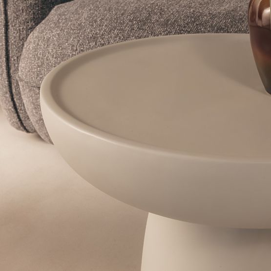 Konferencijski stolić Lagoon 60 cm, bež, mat