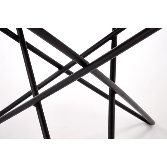 Konferencijski stolić LEILA, prirodni / crni (1p=1ks)