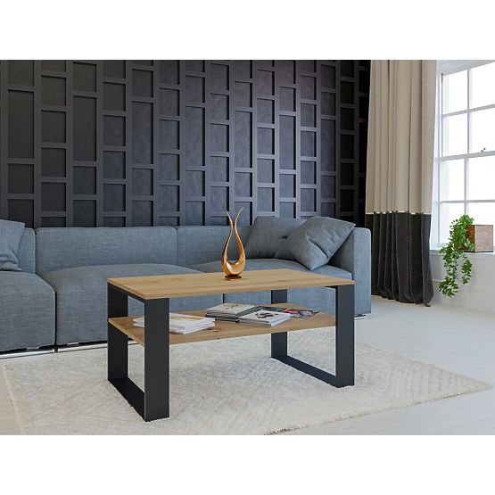 Konferencijski stolić Modern 1P ARTISAN CRNI