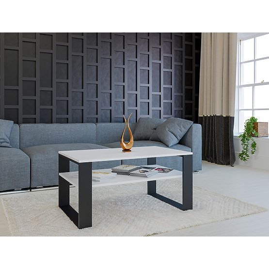 Konferencijski stolić Modern 1P BIJELA CRNA