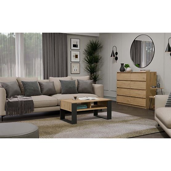 Konferencijski stolić Modern 2P ANTRACIT ARTISAN