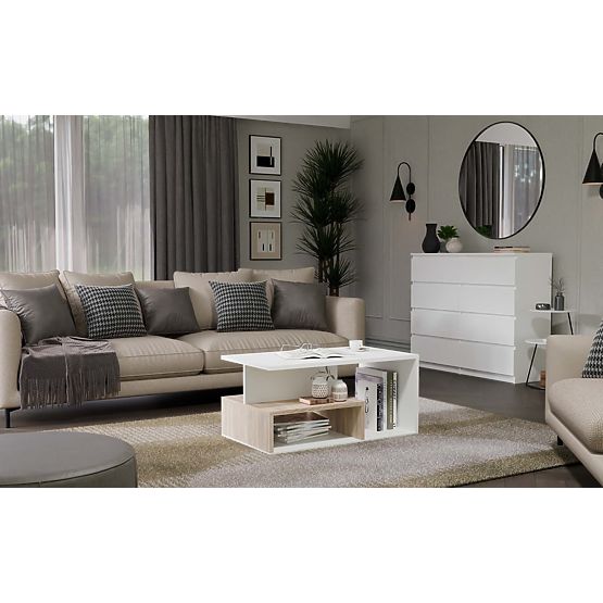 Konferencijski stolić Prima PRIMA BIJELA SONOMA