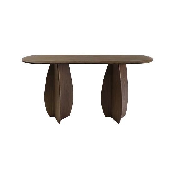 Konzola/pisaći stol Noku 150 cm, tamni orah