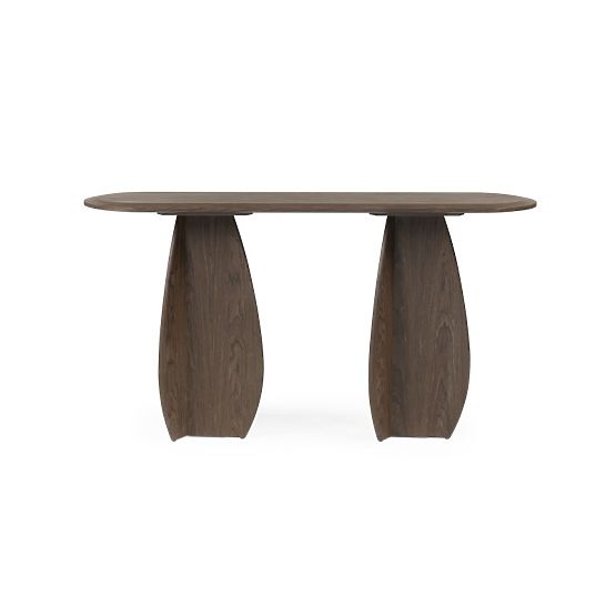Konzola/pisaći stol Noku 150 cm, tamni orah