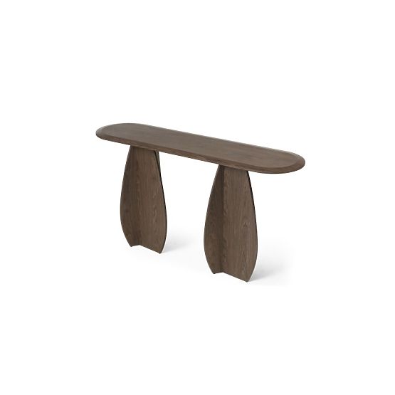 Konzola/pisaći stol Noku 150 cm, tamni orah