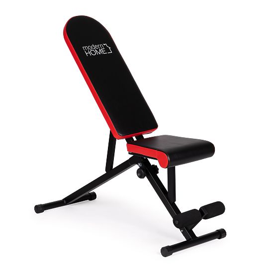 Kosa klupa za vježbanje s podesivim naslonom