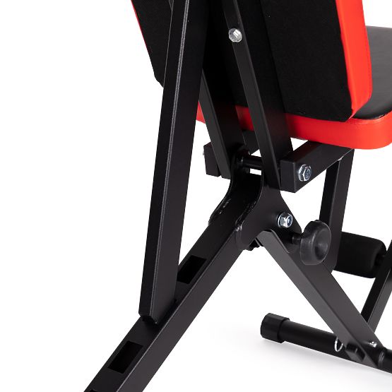 Kosa klupa za vježbanje s podesivim naslonom