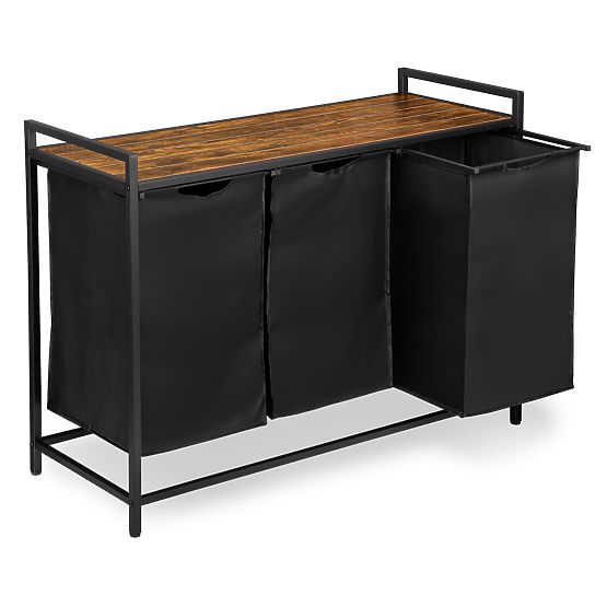 Košara za rublje s policom 3 pretinca ARTUS