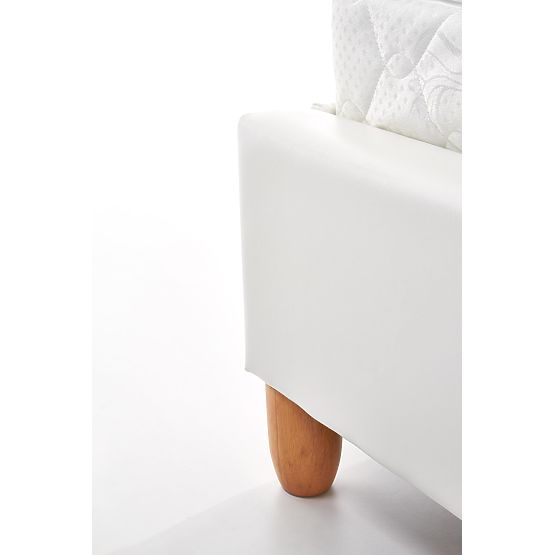 Tapecirani krevet 160x200 SANDY - svijetlo sivi