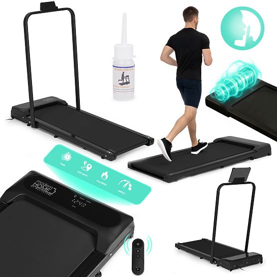 Kućna traka za trčanje s električnim držačem walking pad za trening ispod stola 10 km/h ModernHome