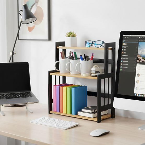 Kuhinjska polica za začine CEZAR NATURAL BLACK