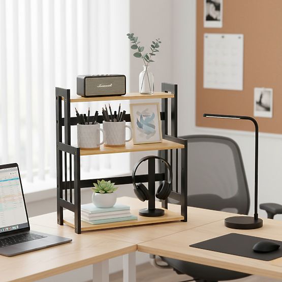 Kuhinjska polica za začine CEZAR NATURAL BLACK