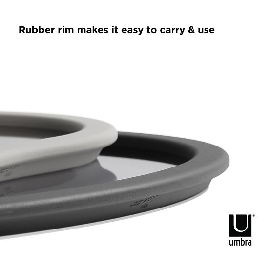 Kuhinjski dodaci nepravilnog oblika HUB boja grafitna stil minimalistički umbra