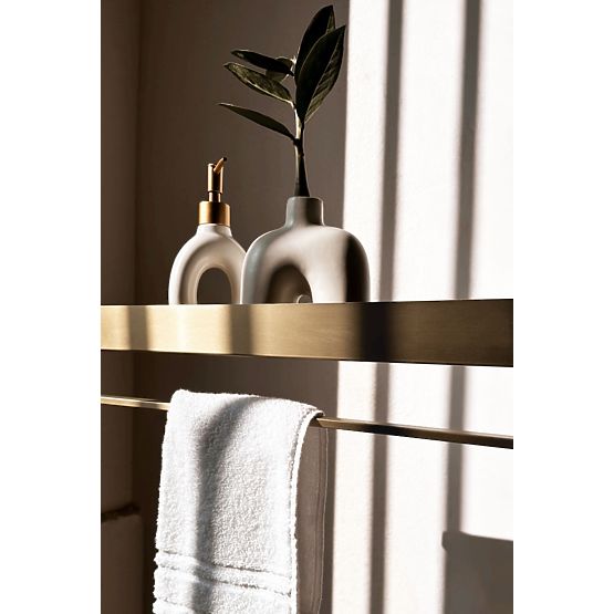 Kupaonska polica za kadu SF01 45cm zlatna brušena