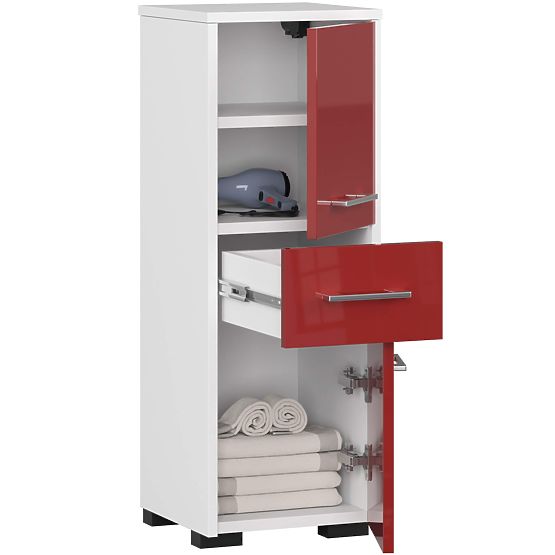 KUPAONSKI ORMARIĆ FIN STUP 30 2D 1SZ 85cm PK CRVENI SJAJ