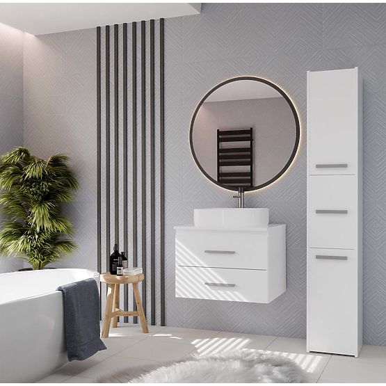 KUPAONSKI ORMARIĆ ISPOD UMIVAONIKA NEL 60 S 2 LADICE BIJELA