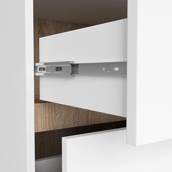 KUPAONSKI ORMARIĆ ISPOD UMIVAONIKA S OTVORIMA VAMI W90 UM 2SZ 2P BIJELA / HRAST SONOMA