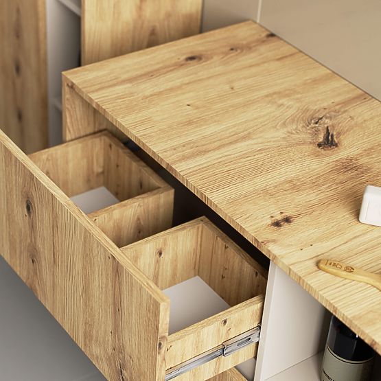 KUPAONSKI ORMARIĆ ISPOD UMIVAONIKA VAMI W90 2SZ 2P PK HRAST ARTISAN / KAŠMIR