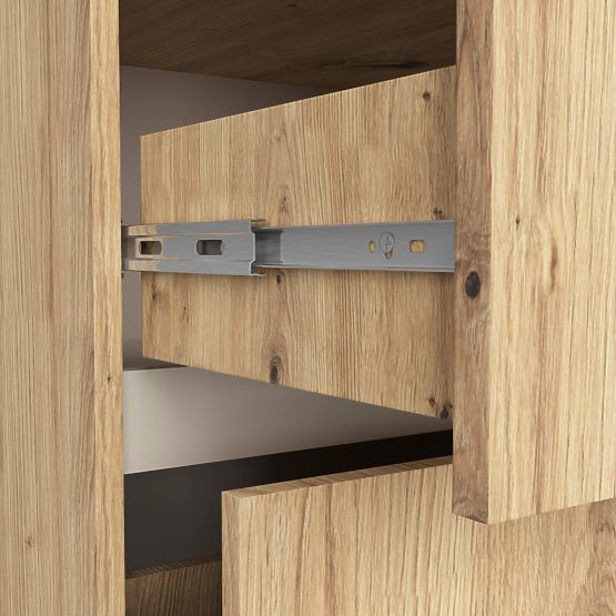 KUPAONSKI ORMARIĆ ISPOD UMIVAONIKA VAMI W90 2SZ 2P PK HRAST ARTISAN / KAŠMIR