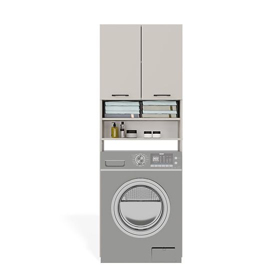 Kupaonski ormarić iznad perilice POLA DK KAŠMIR BEŽ Polica Stup 180X64X30