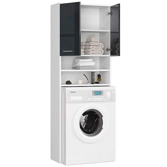 KUPAONSKI REGAL FIN IZNAD PERILICE BIJELI / GRAFIT VISOKI SJAJ