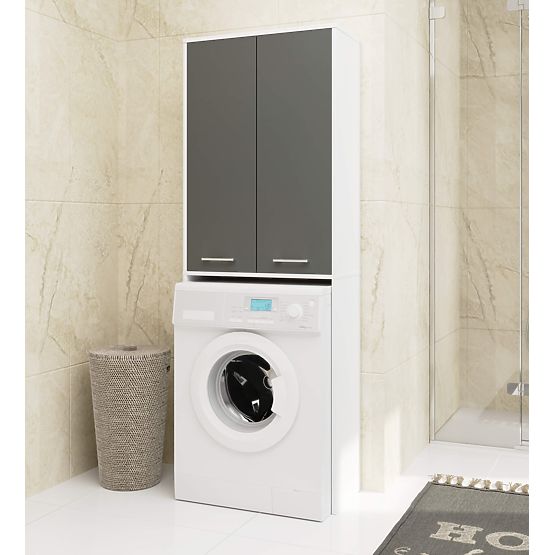 KUPAONSKI STUP FIN 180 ZA PERILICU PUNI 2D - BIJELA / SIVA