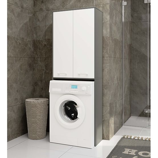 KUPAONSKI STUP FIN 180 ZA PERILICU PUNI 2D - SIVA / BIJELA