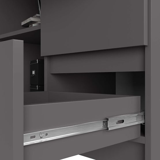 KUTNI PISAĆI STOL B16 CLP DESNI PK SIVI