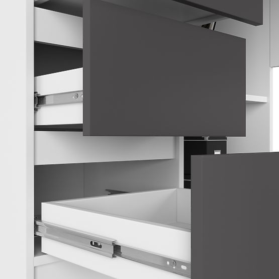 KUTNI STOL B16 CLP LIJEVI PK BIJELI / SIVI