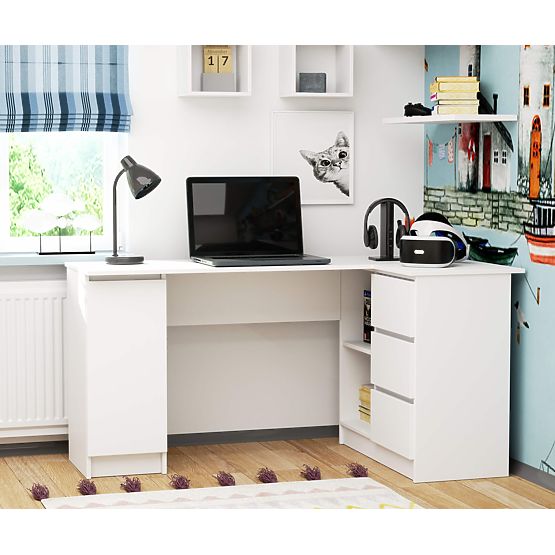 KUTNI STOL B20 CLP DESNI BIJELI