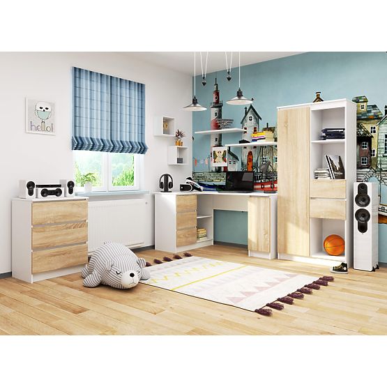 KUTNI STOL B20 CLP LIJEV BIJELI / SONOMA