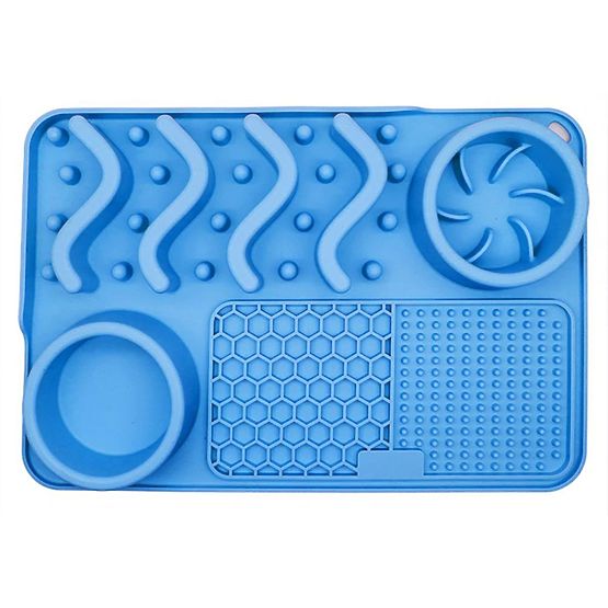 LICK MAT USPORAVAJUĆA HRANU PLAVA