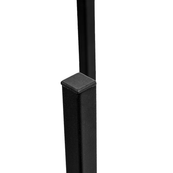 Loft stalak za cvijeće Torre 60 cm crni