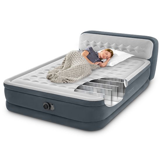 Madrac krevet 236x152cm s pumpom za 2 osobe DELUXE 64448ND