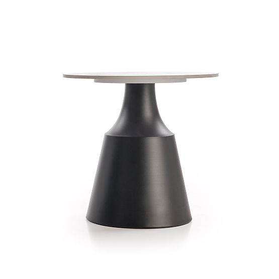 MAGNETA set od 2 klupa, bijeli mramor / crna (2p=1ks)