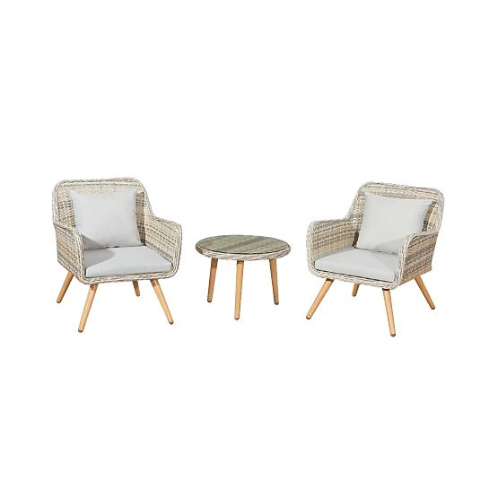 Mali balkon set od tehno ratana BELICCO