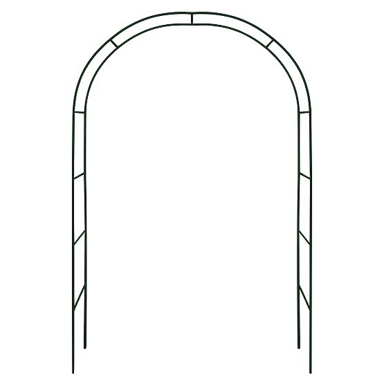 Metalna pergola luk crna 240 cm