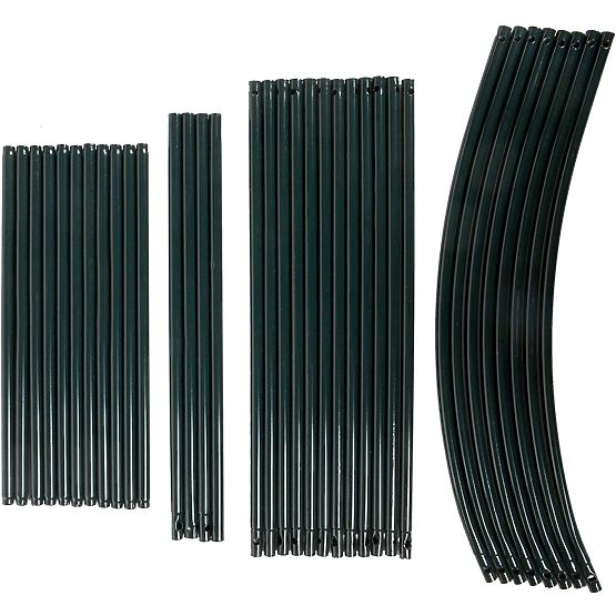 Metalna pergola luk crna 240 cm