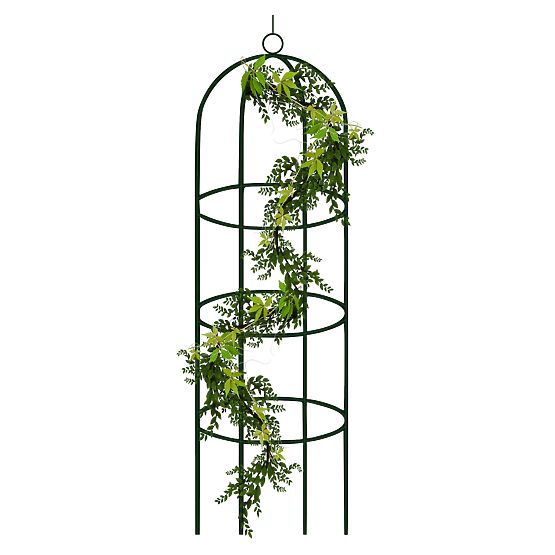Metalna pergola stup tamno zelena 190 cm