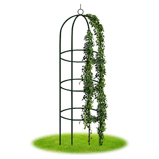 Metalna pergola stup tamno zelena 190 cm