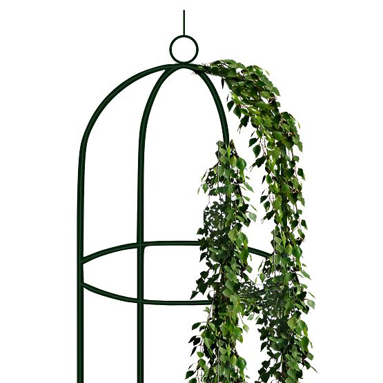 Metalna pergola stup tamno zelena 190 cm