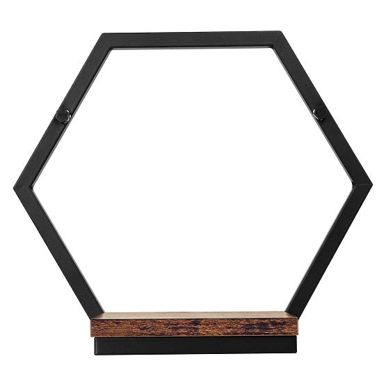 Metalni cvjetni stalak crni Honung Rustic loft
