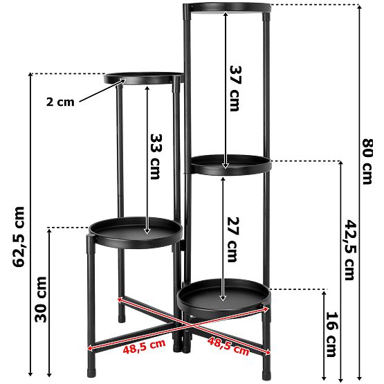 Metalni cvjetnjak NUNO