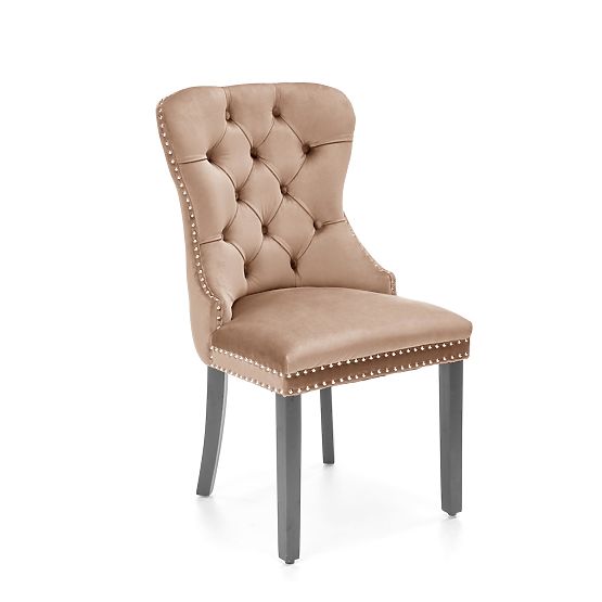 MIYA stolica crna / presvlaka: bež (1p=2kom)