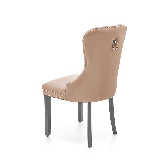 MIYA stolica crna / presvlaka: bež (1p=2kom)