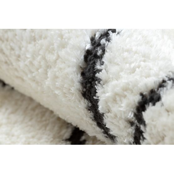 Moderan tepih MODE 8522 apstrakcija krem / crna