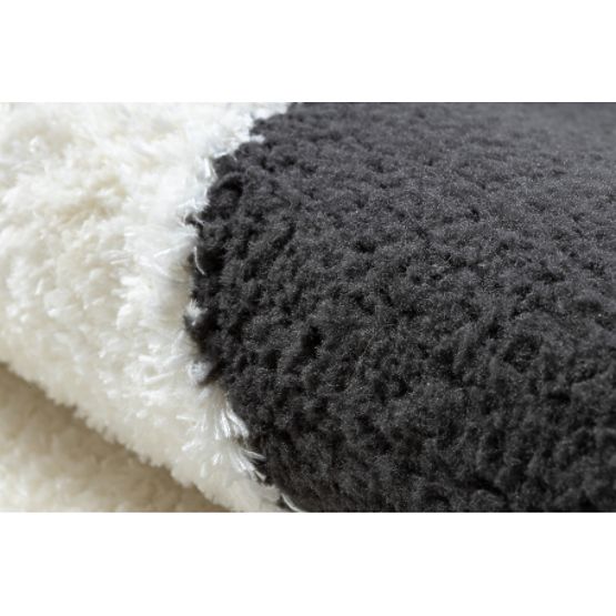 Moderan tepih MODE 8531 apstrakcija krem / crna