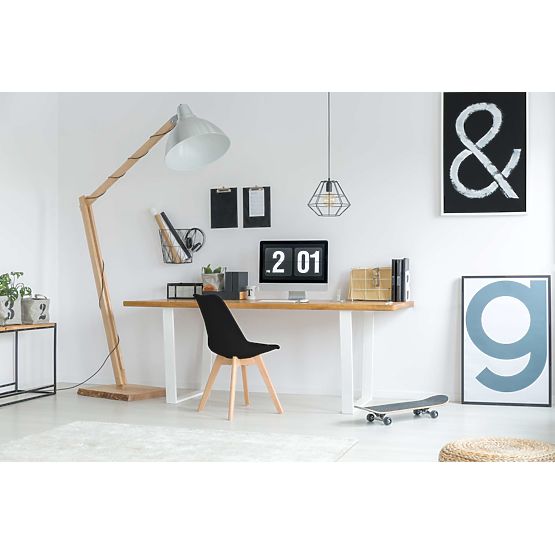 Moderna stolica Nantes DSW crna