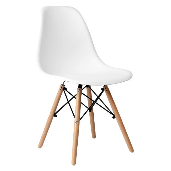 Moderna stolica Paris DSW bijela