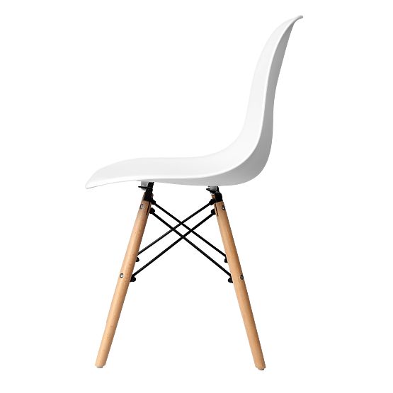 Moderna stolica Paris DSW bijela